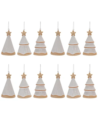 Slickblue Set of 12 Tree Ornaments for Festive Holiday Decorating