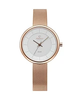 Obaku Women's Lys White Dial Watch