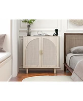 Streamdale Furniture 2 Door Cabinet, Suitable For Bedroom, Living Room, Study