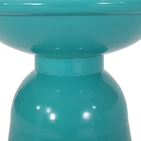 Modern Iron Outdoor Side Table Durable, Stylish, Versatile