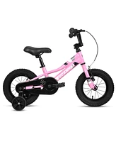 Streamdale Furniture 14" Kids Bike Adjustable Saddle, Training Wheels, Multiple Colors