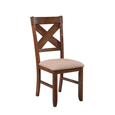 Simplie Fun Solid Wood Dining Chairs , Set of 2