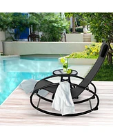 Streamdale Furniture Comfortable Rocking Lounger Relax and Sway in Style