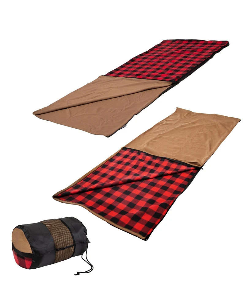 Stansport Reversible Fleece Sleeping Bag