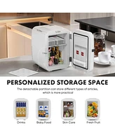 Mini Fridge Versatile Cooling & Warming, Ideal for Home, Office, Travel