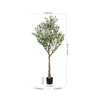 Safavieh Faux Olive 60" Potted Tree