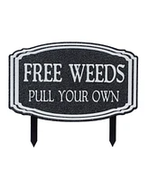 Slickblue Set of 2 Weed Stakes – Practical and Decorative Garden Tools