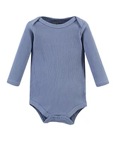 Hudson Baby Boys Thermal Long Sleeve Bodysuits