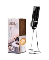 Skonyon Electric Coffee Milk Frother Handheld Automatic Egg Beater, Milk Whisk