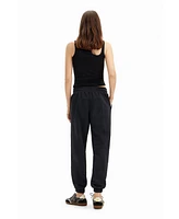 Desigual Women's Seamed jogger trousers