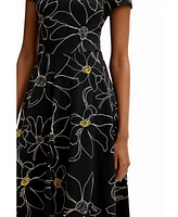 Desigual Women's Arty floral dress