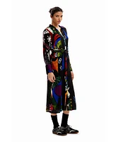 Desigual Women's M. Christian Lacroix midi shirt dress