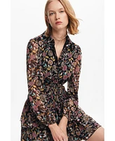 Desigual Women's Short floral dress