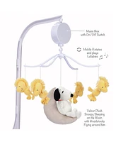 Bedtime Originals Snoopy Love Musical Baby Crib Mobile Soother Toy
