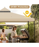 Yescom Canopy Top Replacement UV30+ Cover for 2-Tier 10x12 Ft Gazebo Patio