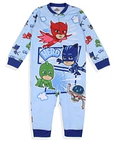 Pj Masks Little Boys Gekko Catboy Owlette Hero Footless Sleeper Pajama