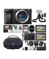 Sony Alpha a6400 Mirrorless Digital Camera (Body Only) Bundle with Accesories