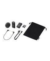 Sony Ecm-W2BT Digital Bluetooth Wireless Microphone with Ecm-LV1 Lav Mic Bundle