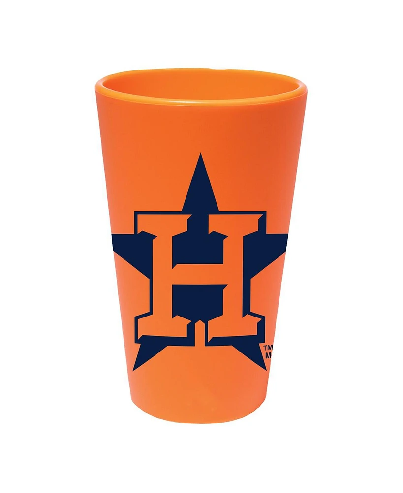 Wincraft Houston Astros 16oz. Team Color Silicone Pint Glass