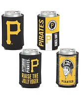 Wincraft Pittsburgh Pirates 4-Pack 12oz. Can Cooler Set