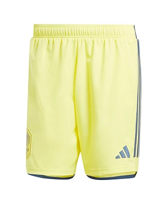 Adidas Men's Yellow Nashville Sc 2024 Home Authentic Shorts