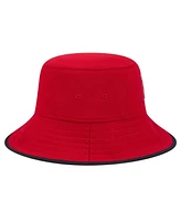 New Era Men's Red Los Angeles Angels Game Day Bucket Hat