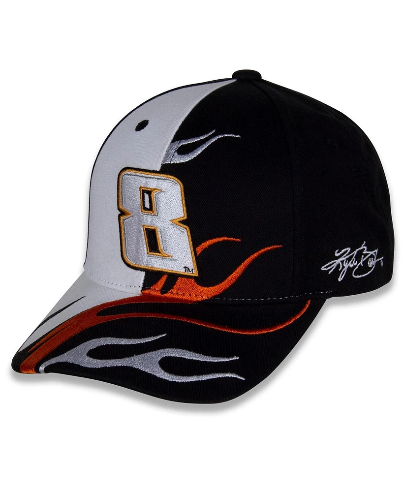 Richard Childress Racing Team Collection Big Boys and Girls Black/White Kyle Busch Nitro Adjustable Hat