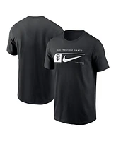 Nike Men's Black San Francisco Giants Fashion Graphic Swoosh T-Shirt