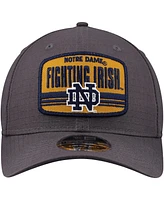 New Era Men's Charcoal Notre Dame Fighting Irish Team Elevated 9SEVENTY Adjustable Hat