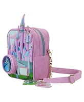 Loungefly Sleeping Beauty Stained Glass Castle Crossbody Bag