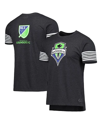 Grungy Gentleman Men's Charcoal Seattle Sounders Fc T-Shirt