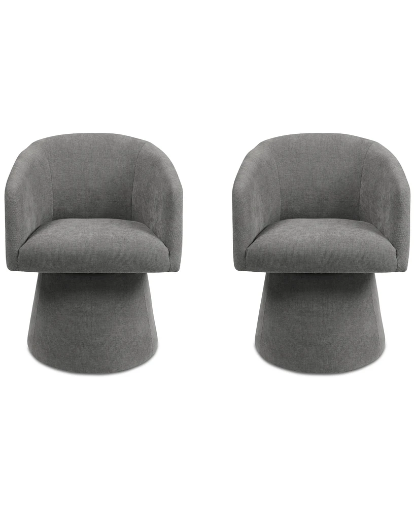 Korder -Pc. Arm Swivel Chair Set