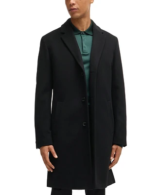 Boss by Hugo Men's Virgin Wool Formal Coat