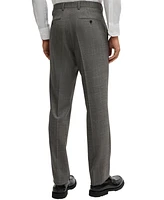 Boss by Hugo Boss Men's Micro-Patterned Regular-Fit Suit