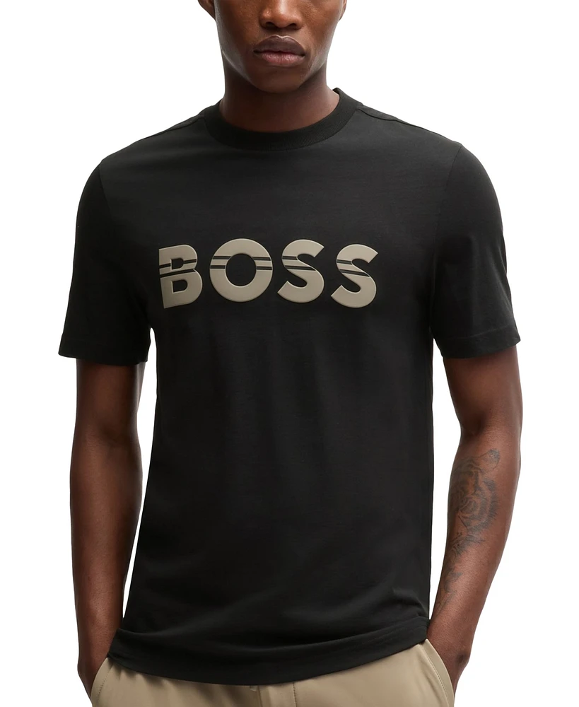 Boss by Hugo Men's Logo Regular-Fit T-Shirt