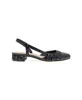 BCBGeneration Women's Tillie Cap Toe Slingback Block Heel Pumps