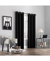 Sun Zero Cyrus Thermal Blackout Grommet Curtain Panel