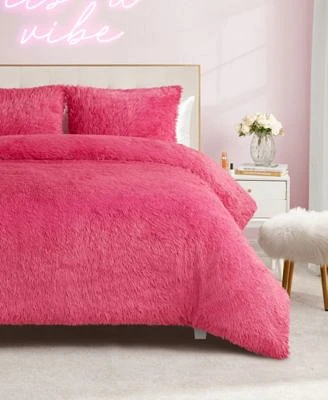 Juicy Couture Shaggy Faux Fur Comforter Sets