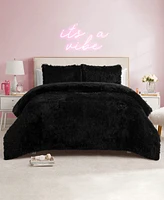 Juicy Couture Shaggy Faux Fur -Pc. Comforter Set