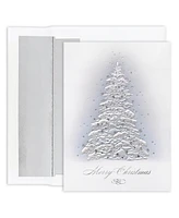 Masterpiece Studios Frosted Tree Holiday Boxed Cards