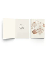 Masterpiece Studios Ornament Neutrals Holiday Boxed Cards