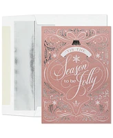 Masterpiece Studios Jolly Season Blush Holiday Boxed Cards