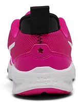 Nike Little Girls Star Runner 4 Casual Sneakers from Finish Line