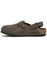 Birkenstock Little Kids Tokio Birkibuc Clogs from Finish Line