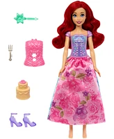 Disney Princess Spin Reveal Ariel Fashion Doll Accessories with 11 Surprises - Multi