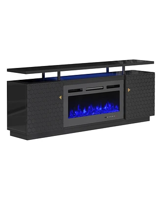 Boyel Living Multifunctional Electric Fireplace Tv Stand