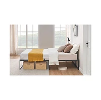 gaomon Queen Bed Frame Platform, Metal Mattress with 3 1 Steel Support Ultra Sturdy, 14 inch No Box Spring Needed Easy to Asse