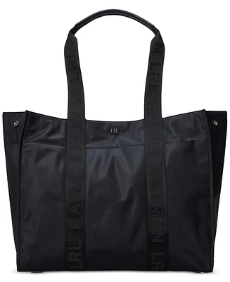 Lauren Ralph Stevie Extra-Large Nylon Tote