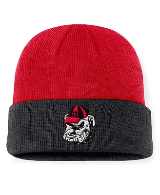 Nike Men's Red/Black Georgia Bulldogs Legacy Terra Cuffed Knit Hat