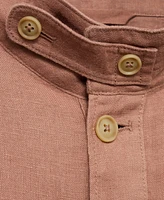 Mango Men's Linen Pockets Detail Overshirt